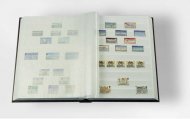 LEUCHTTURM. Кляссер (альбом для марок) формата А4, 16 белых страниц, твёрдая обложка