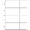 LEUCHTTURM. Листы NUMIS для 12 монет, 50х50 мм, 5 листов в упаковке. Арт. 310444