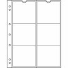 LEUCHTTURM. Листы NUMIS для 6 монет, Ø до 55 мм, 5 листов в упаковке. Арт. 330456