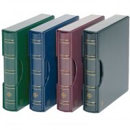 Папка-переплёт на винтах PERFECT DP фирмы LEUCHTTURM (Германия), высококачественный переплёт, с футляром